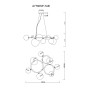 Подвесная люстра Albus A7780SP-7AB