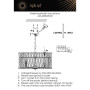 Подвесная люстра Verene APL.808.03.08