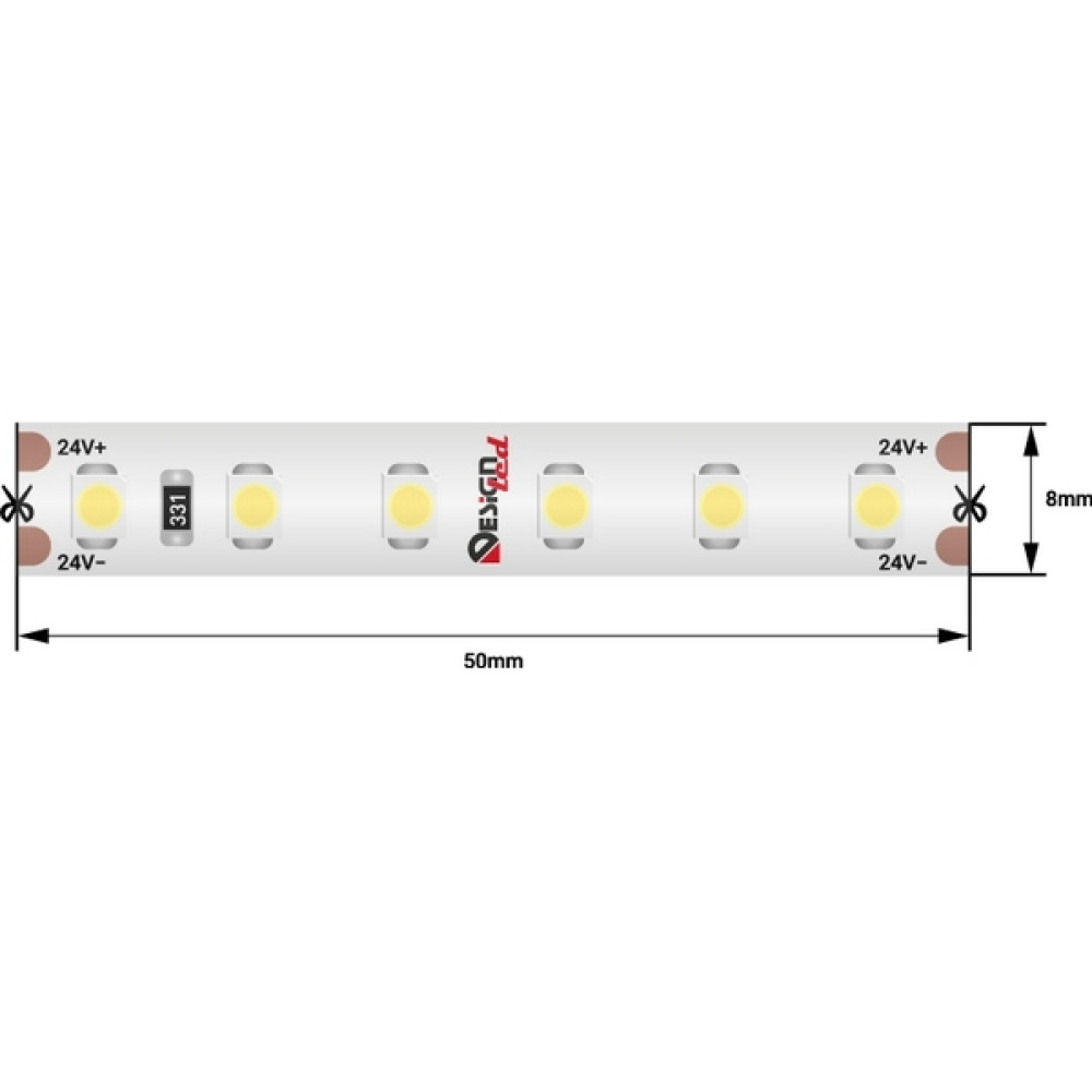 Светодиодная лента LUX DSG3120-24-W-65