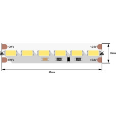 Светодиодная лента LUX DSG7120-24-W-33