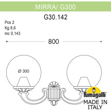 Настенный фонарь уличный GLOBE 300 G30.142.000.VYF1R