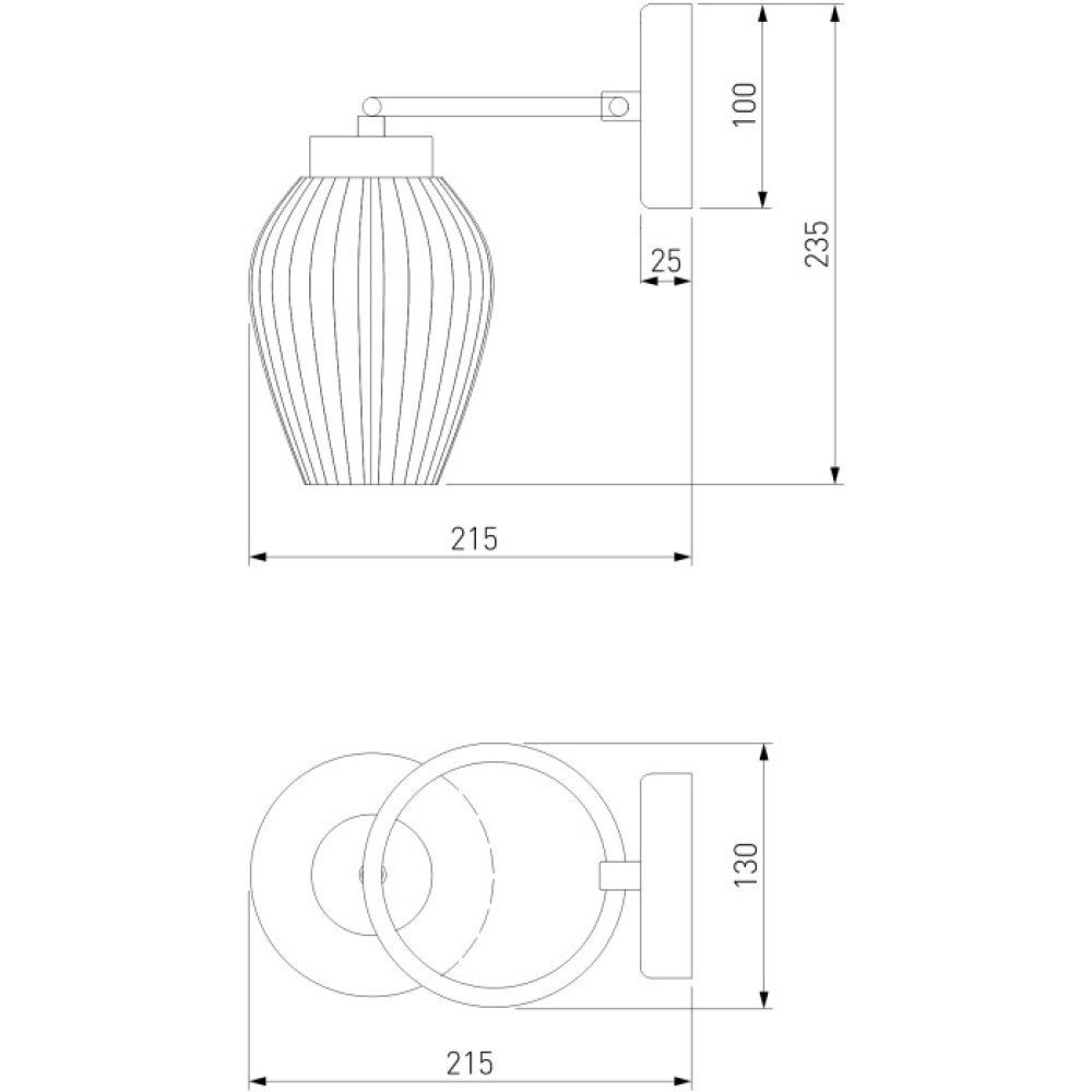 Бра Alva 30184/1