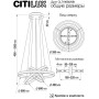 Подвесная люстра Дуэт CL719681